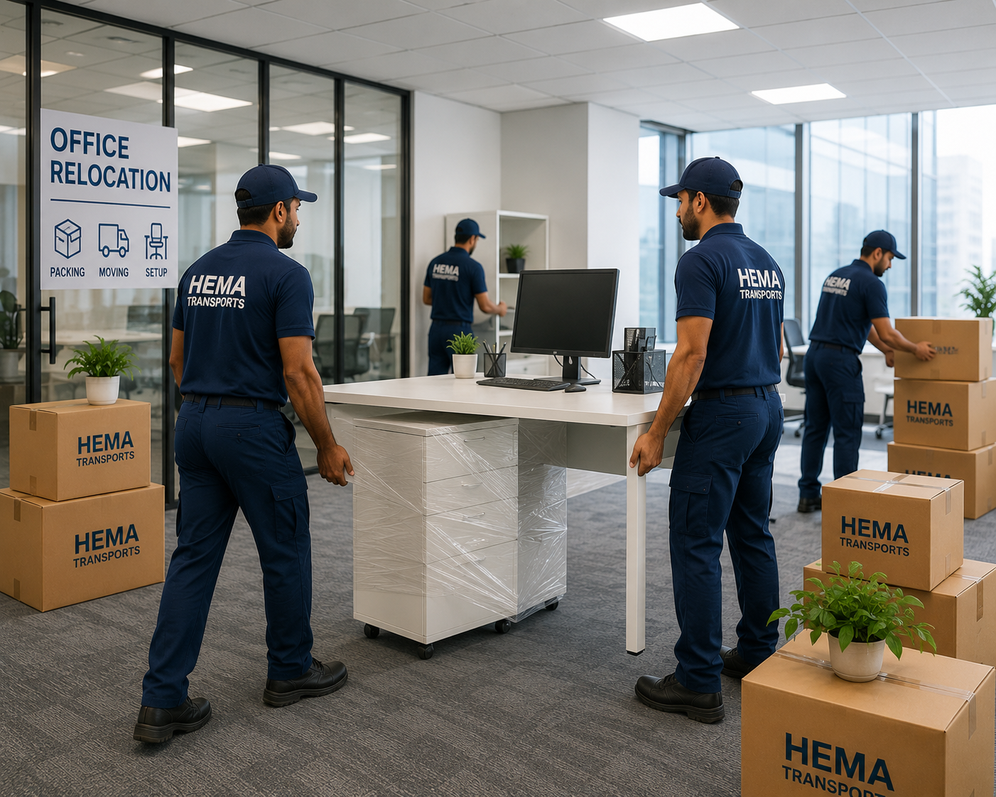 Office relocation